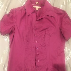 Banana republic short sleeve button up shirt